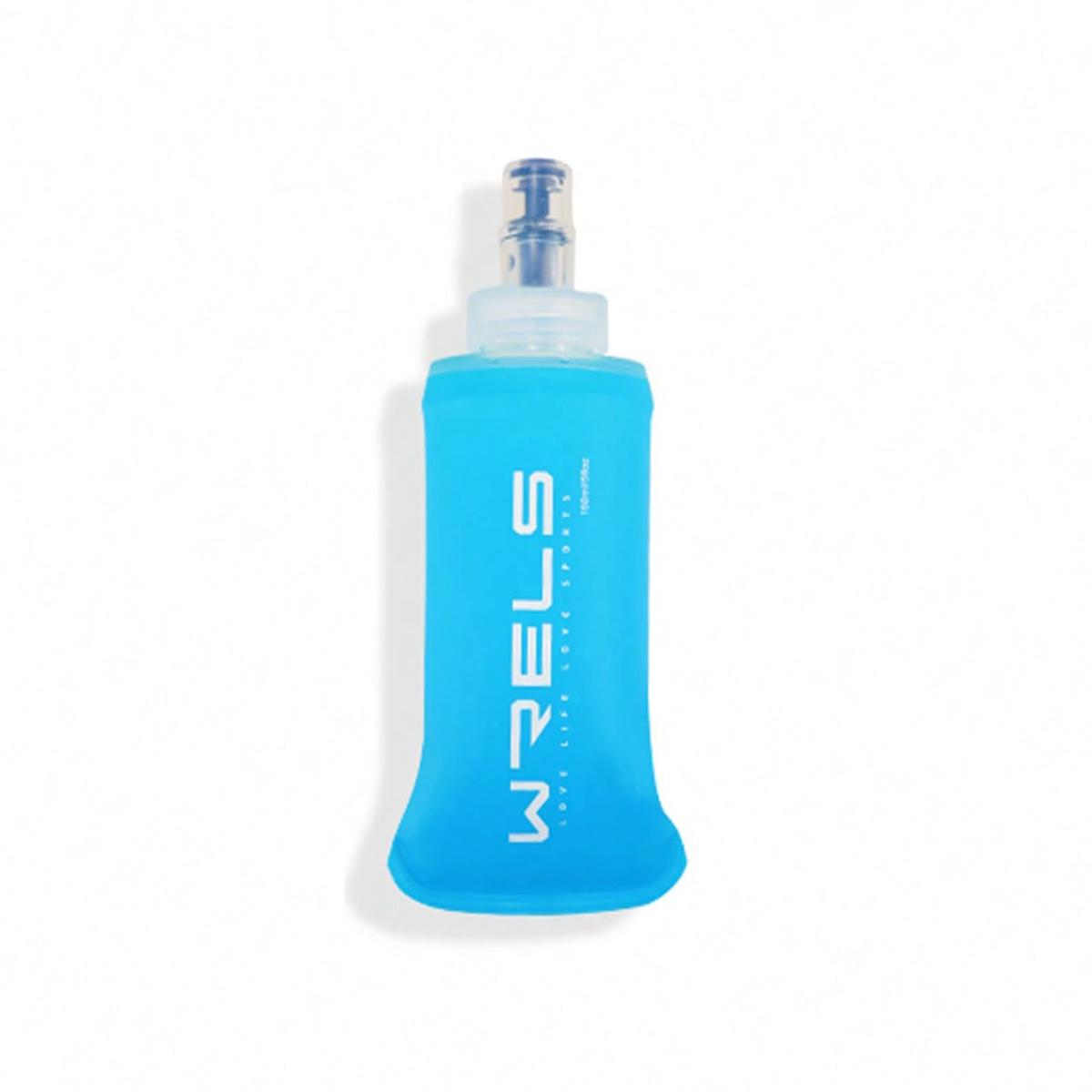 

WRELS Camping Soft Water Bottle Sports Folding Hydration Bag Flask Outdoor Running Cycling BPA Free Portable Soft Water Bottle