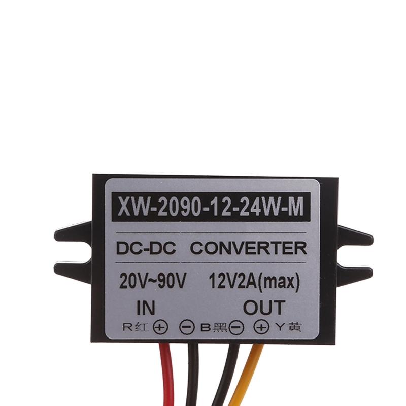 Heavy Duty 24V/36V/48V to 12V Converter Voltage Converter Step Down Regulator Transform Stable Current Output