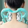 Neck Massageador Massagem Relieve Hand Roller Neck Massager For Neck Shoulder Trigger Point Plastic Pressure Point Therapy