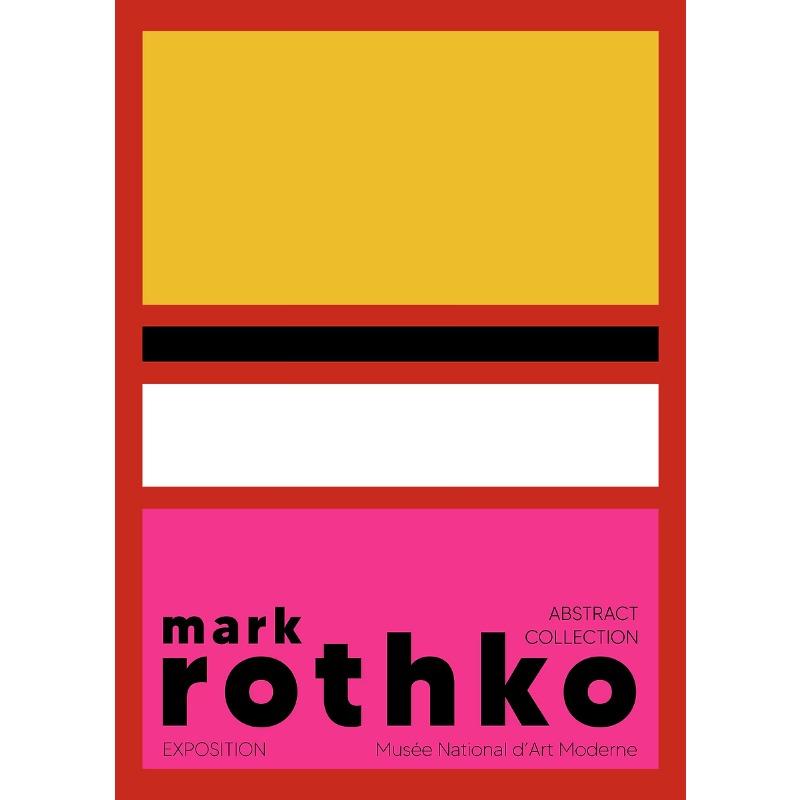 Mark Rothko Exhibition Abstract Posters and Prints Canvas Painting Minimalist Wall Art Pictures for Living Room Home Decor
