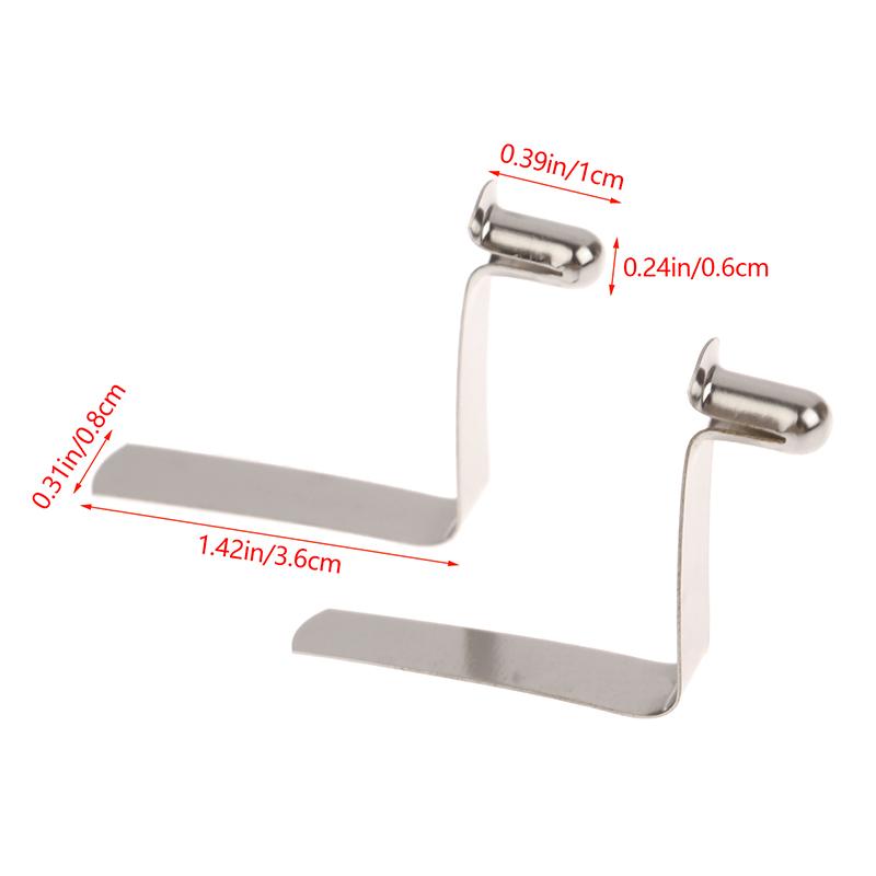 

10pc Steel Spring Clips Locking Tube Pin Push Clip For Tent Pole Kayak Paddle 6mm For Tent Pole Paddle Board Camping Accessories