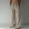 Men's Solid Color Straight Leg Casual Pants - New and In Stock