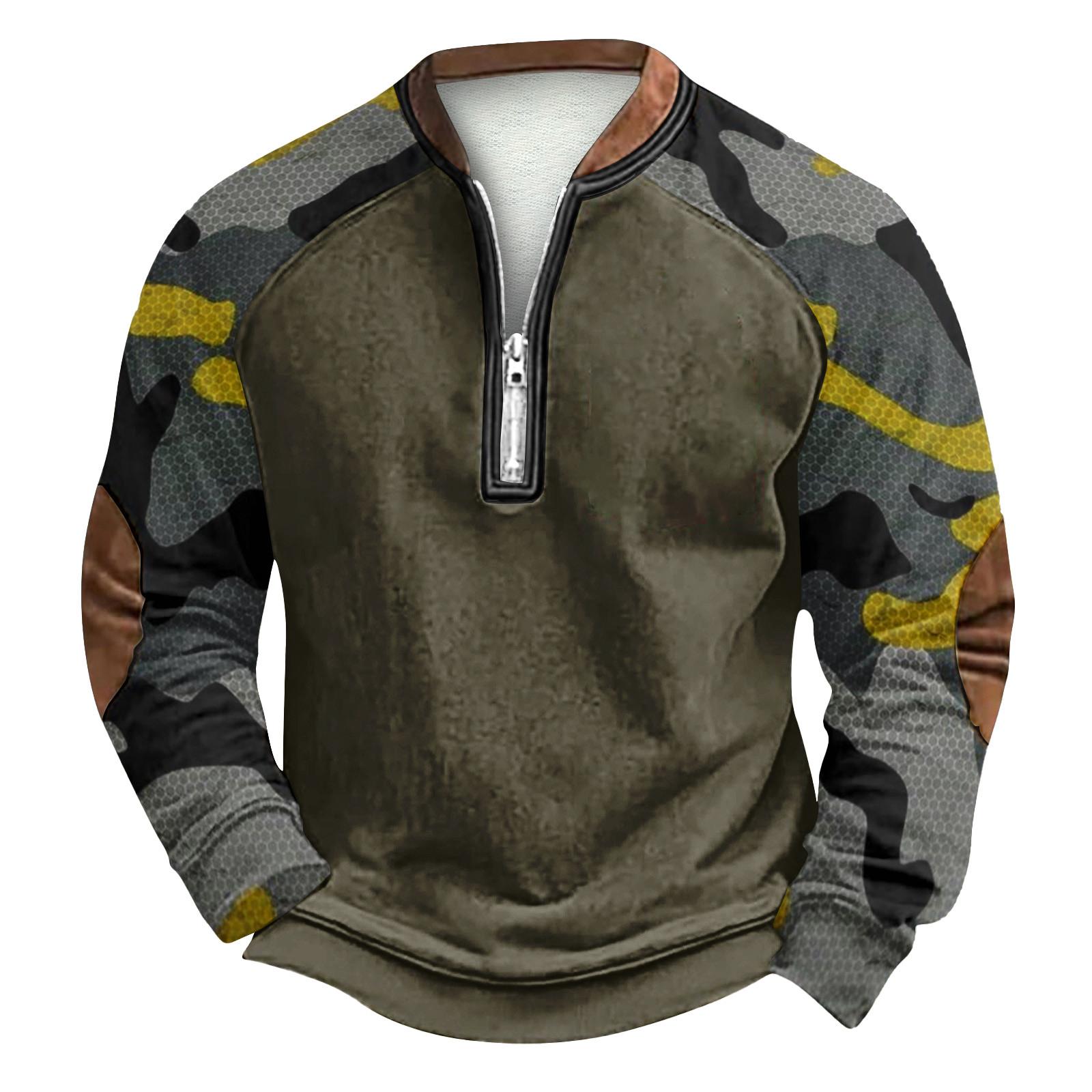 

Мужская зимняя толстовка с пряжкой Мужская толстовка с принтом XL