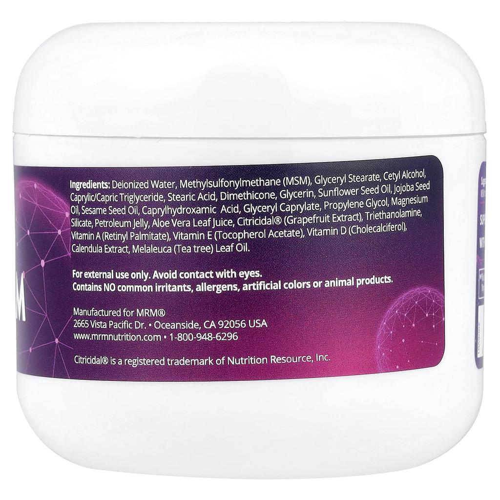 MSM Cream, 113G(4Oz)