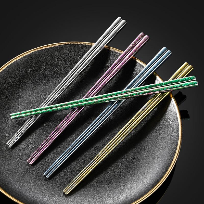 Shengjia Pure Titanium Anti-mold Non-slip Chopsticks