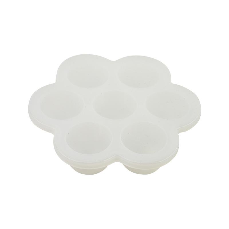 

Силиконовая форма для яиц-пароварки Egg Pancher, креативный инструмент для ленивой готовки яиц, домашний завтрак, форма для приготовления яиц в пароварке, форма для кубиков льда, форма для десерта белый