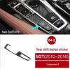 Carbon Fiber Center Console Sticker for BMW 7 Series F01 F02 Interior Modification 730 740 750li