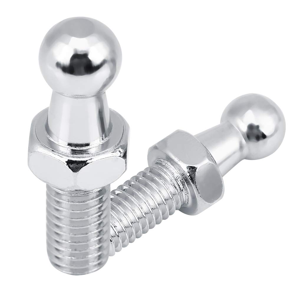 

2Pcs M8 Ball Stud Bolts, Stainless Steel Bonnet Strut Mounts Replacement for Vehicle Hood Support Systems