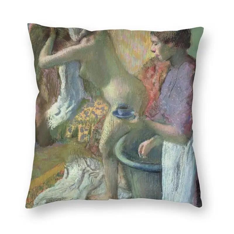 Edgar Degas Ballerina On Pointe Dancer Cushion Cover Impressionism Artist Oil Painting Throw Pillow Case Home Decor Pillowcase