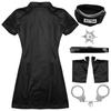Womens Police Costume Cosplay Dirty Cop Uniform Officer Outfits Lingerie Sets