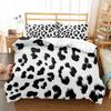 Leopard Print Duvet Cover Set King Queen Full Size Polyester Bedding Set African Animal Cheetah Print Perfect For Man And Woman