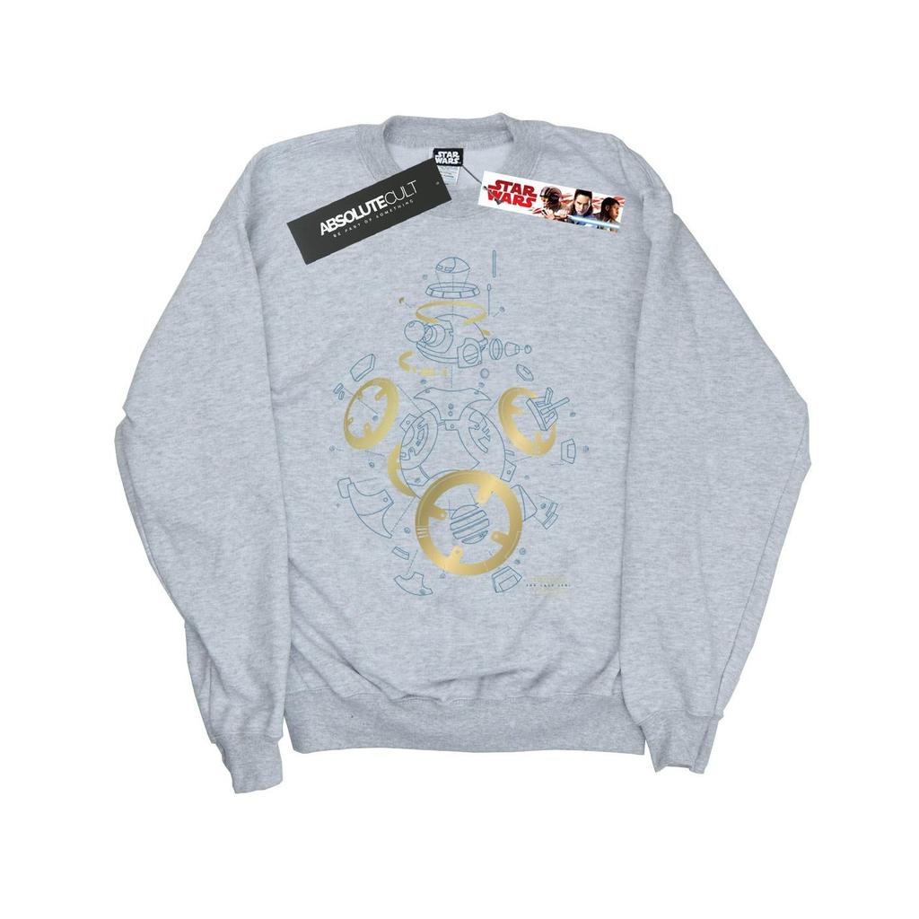 STAR WARS Boys The Last Jedi BB-8 Deconstructed Sweatshirt