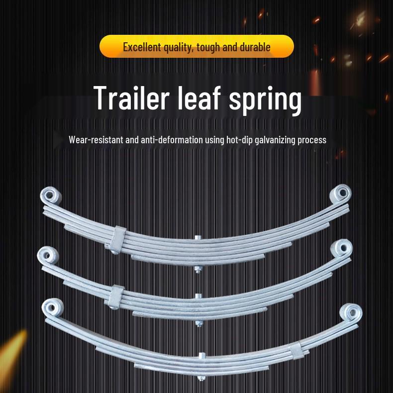 Aomai Shock Absorbing Trailer Axle Leaf Spring Mounting Kit