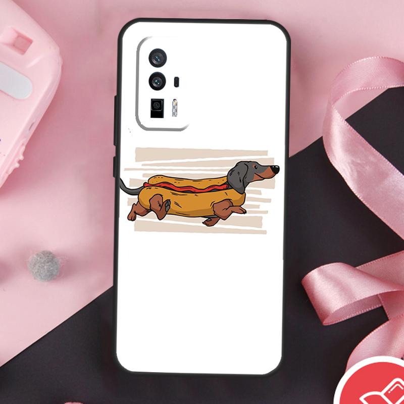 Dachshund Dackel Dog Case For POCO F6 X6 X3 X5 M6 Pro F3 F5 M5s Xiaomi 14 Ultra 13 12 Lite 11T 12T 13T Pro Cover