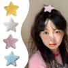 2 Pcs Bride Furry Hair Clip Sweet Girls Star Hairpin Women Girls Kids Headress