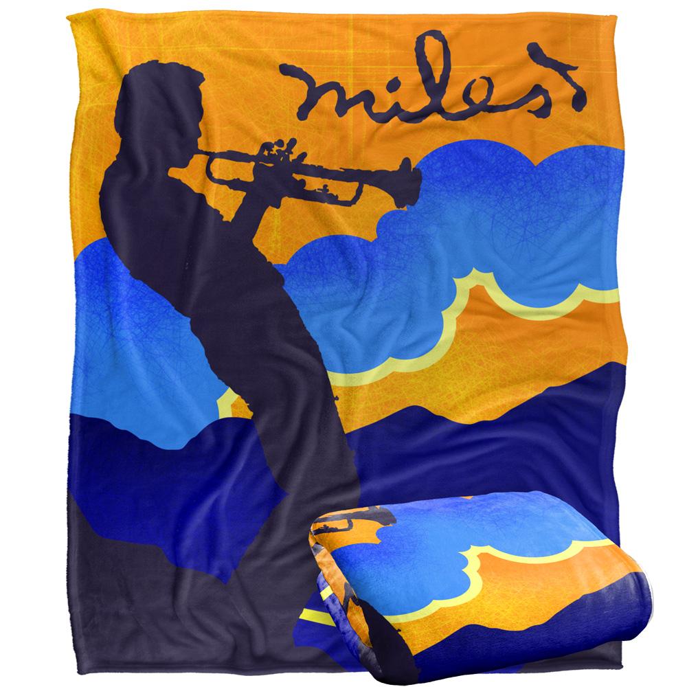 Miles Davis Silky Sunset Supersoft Blanket