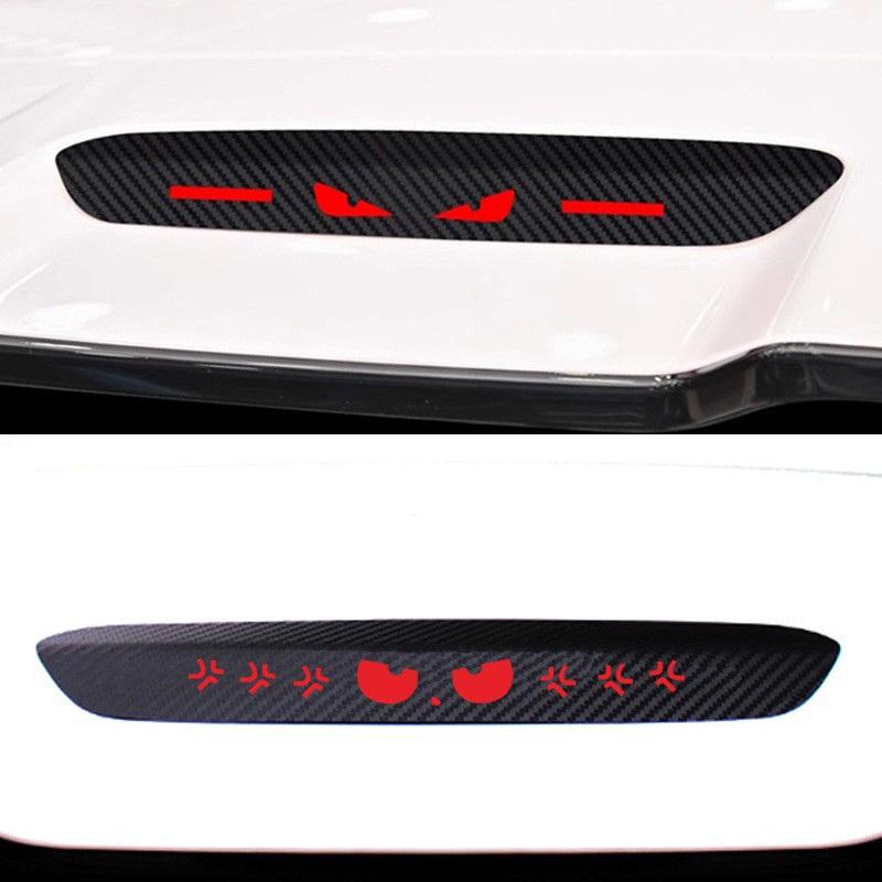 New Car High Brake Light Sticker Rear Brake Light Decorative Sticker Luminous Brake Decorative Cover Devil Eye