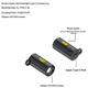 Type-C Mini Flashlight With Lanyard Plug And Play Usb C Emergency Lamp Portable Led Flashlight Outdoor Lighting