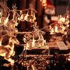 Indoor LED Christmas Light String Warm White Holiday Decor Tree Snowman Home Party