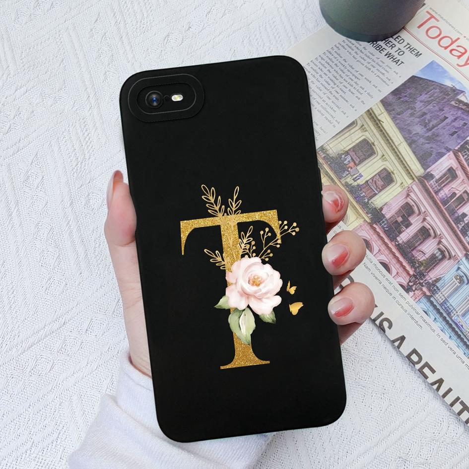 Für OPPO Realme C11 C12 C15 C33 C17 C35 C20 C30 Fall Luxus Schutzhülle Platz Flüssiges Silikon Weiche TPU Blume buchstaben Für Realme Funda Coque Stoßstange
