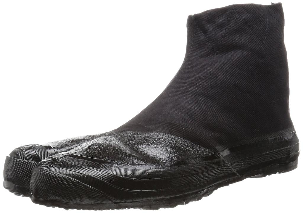 Asahi Yokozuna Work Tabi Socks, 3-Layer, Black (Black/24.5)