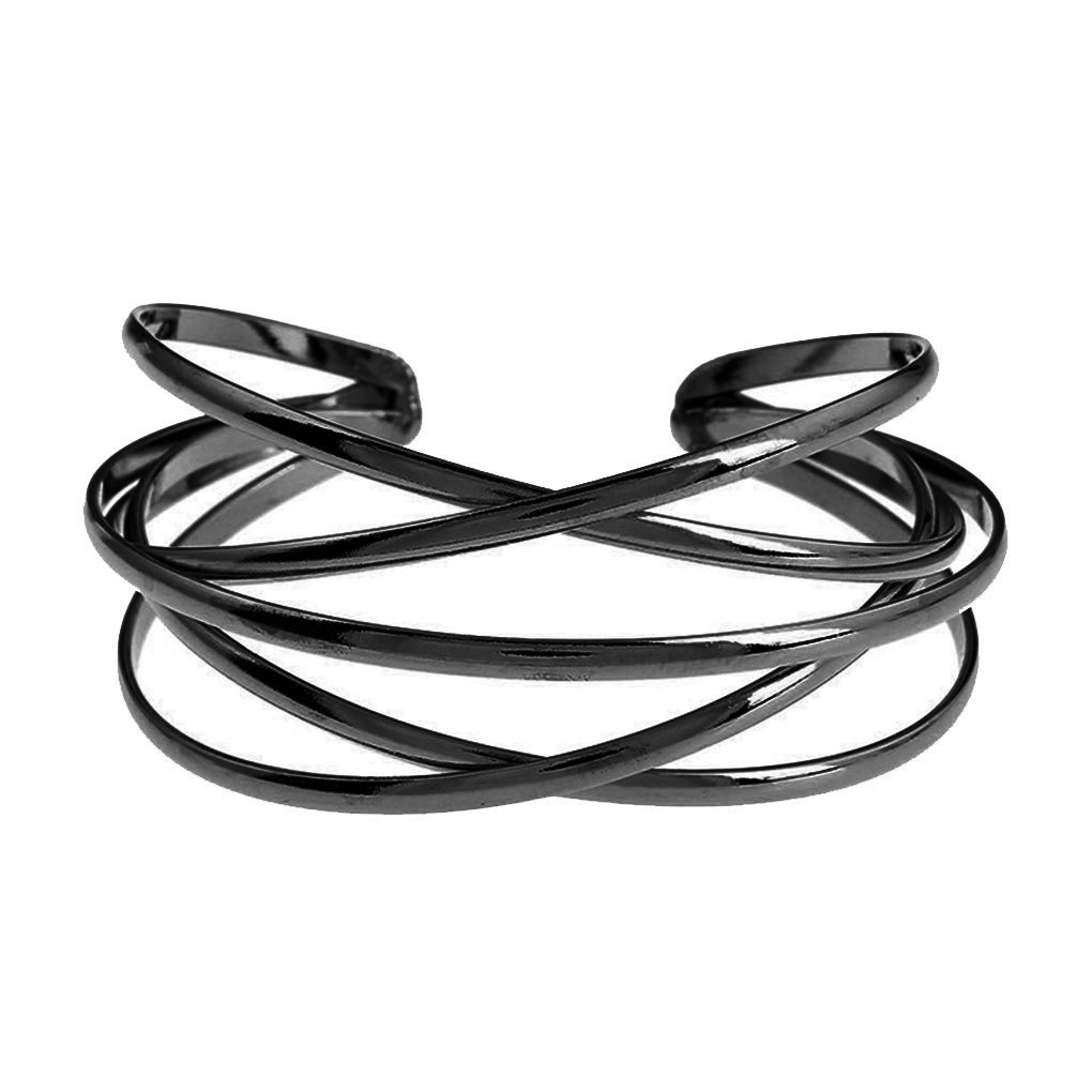 

2X Sparking Hollow Design Vintage Inlaid 18k Gold Filled Bracelet Chain Jewelry no2