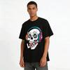 Skull Love Print Headphone Graphic Cool Casual Unisex T-Shirt Pure cotton T-shirt
