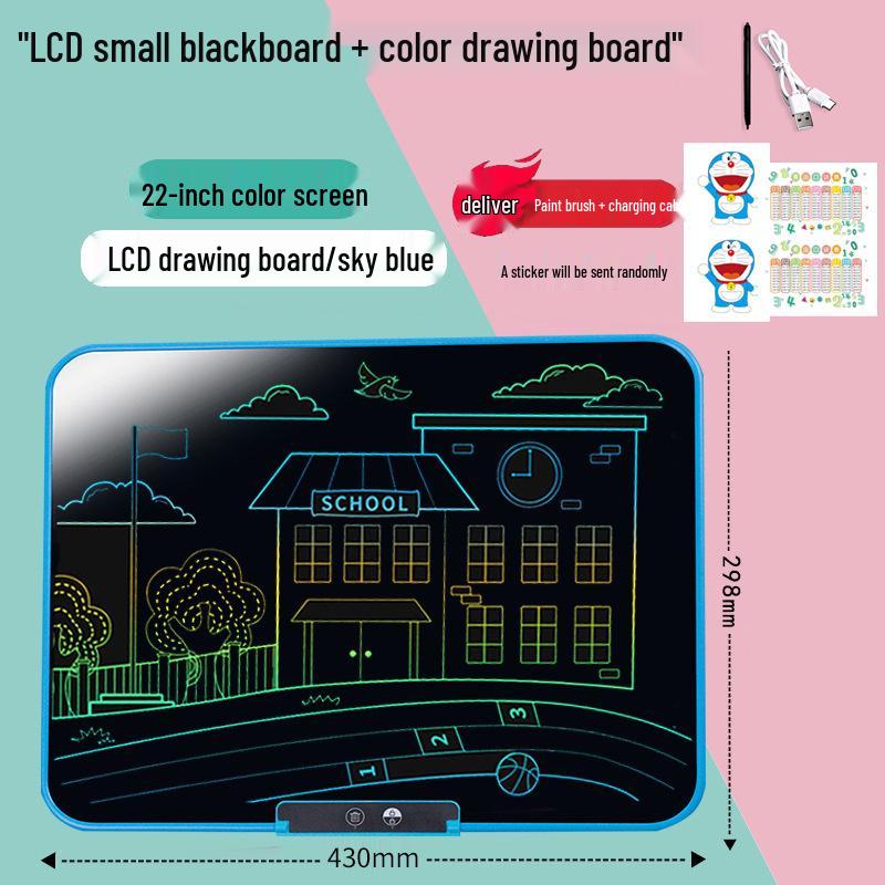 Tavoletta LCD per Disegno e Scrittura per Bambini - Giocattolo Elettronico Educativo per Graffiti con Caratteristiche Magnetiche.
