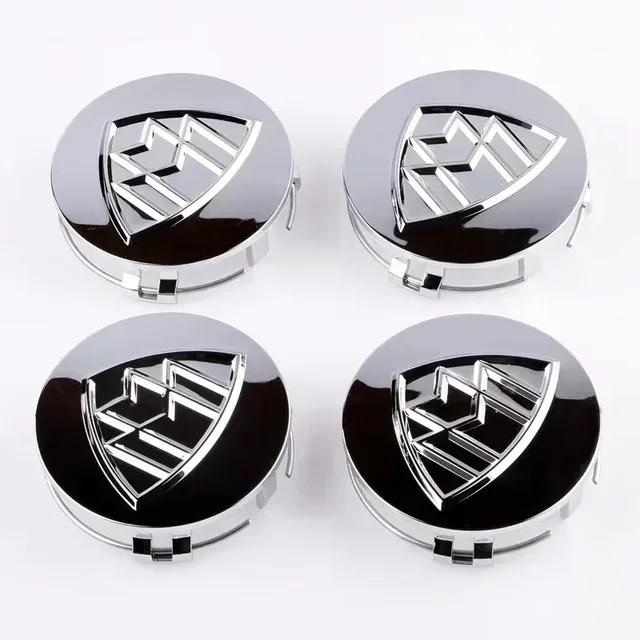 4pcs 75mm Maybach Car Emblem Wheel Center Hub Cap auto Rim refit dust-proof Badge Covers S480 S500 GLS Sticker Accessories1