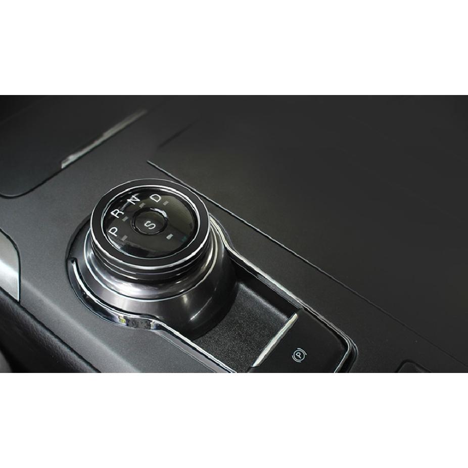 For Ford Mondeo-Fusion 2017-2020 Black Aluminum Console Shift Knob Ring Trim 1x