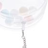 Classic Doll Storage Bags Transparent Outdoor Bag With Keychain Mystery Doll Display Storage Bags Dust-Proof Organizer Pouches