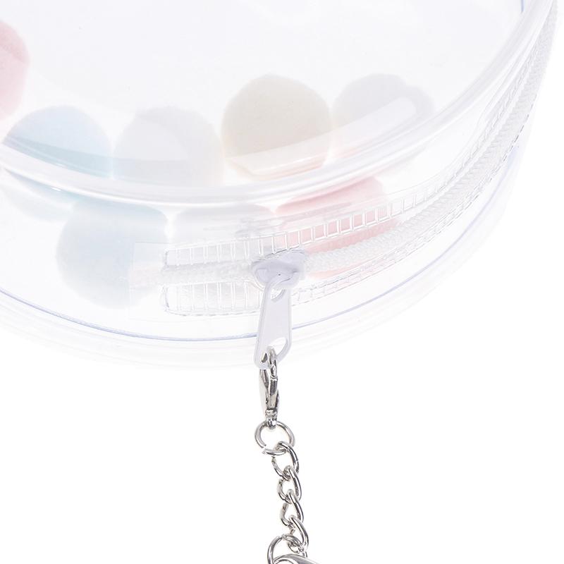 Classic Doll Storage Bags Transparent Outdoor Bag With Keychain Mystery Doll Display Storage Bags Dust-Proof Organizer Pouches