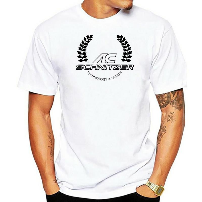 

Ac Schnitzer Logo Printed Graphic Unisex Casual Short Sleeves T Shirts White Size S 4Xl