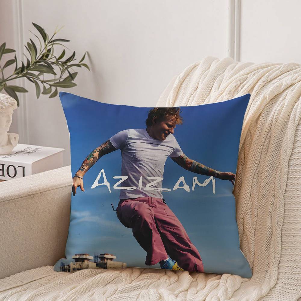 Cute E-EdS S-SheeranS Pillow Case Home Decor Throw For Sofa Bed Car Room Decor Gift Idea