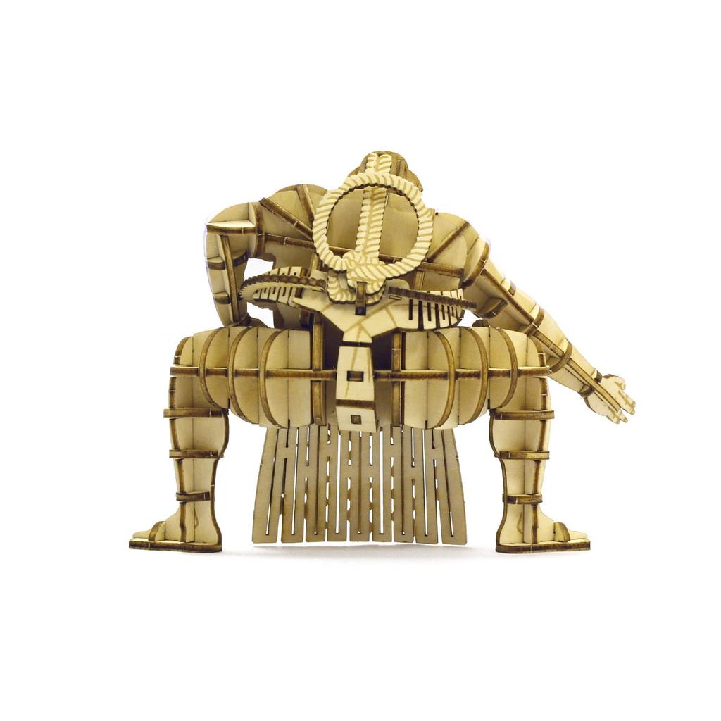 Yokozuna Unryu Style 3D Wooden Puzzle DIY Craft Kit for Kids and Adults Educational Toy for Boys and Girls 3D Artwork and a Great Gift for Adults