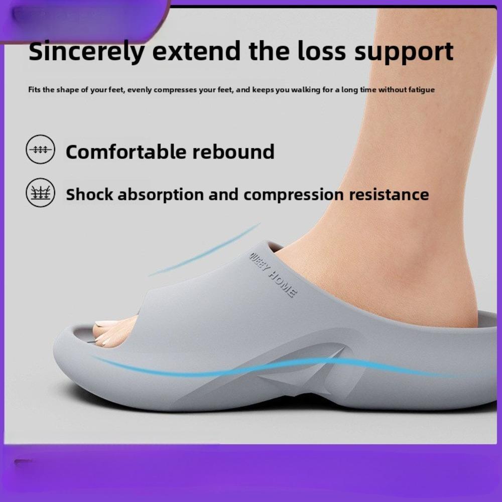 Men's & Women's Summer Slippers, Non-Slip Anti-Odor Antibacterial Thick Sole Indoor Bath Outdoor Slippers