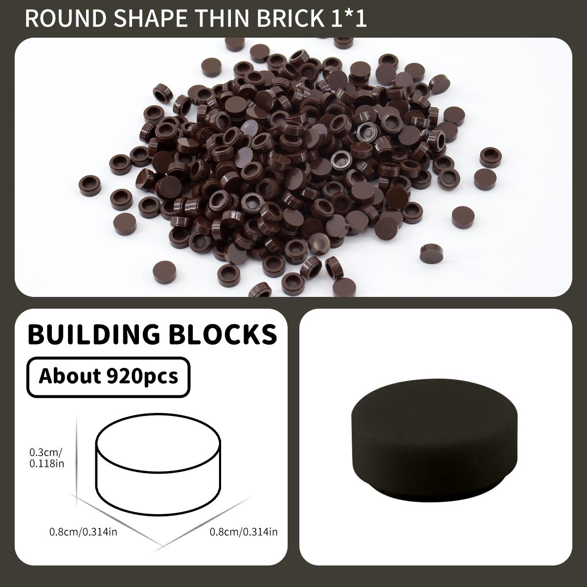 

Non-Toxic 100G1X1Round Dly Building Blocks Thick Figuresbricks Dots Educational Creative Sizecompatible With Plastic Toys Forchildren 100g 1x1 Round