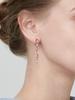 14K Stick Drop One-Touch Earrings (Gold Filled) C24EGF125