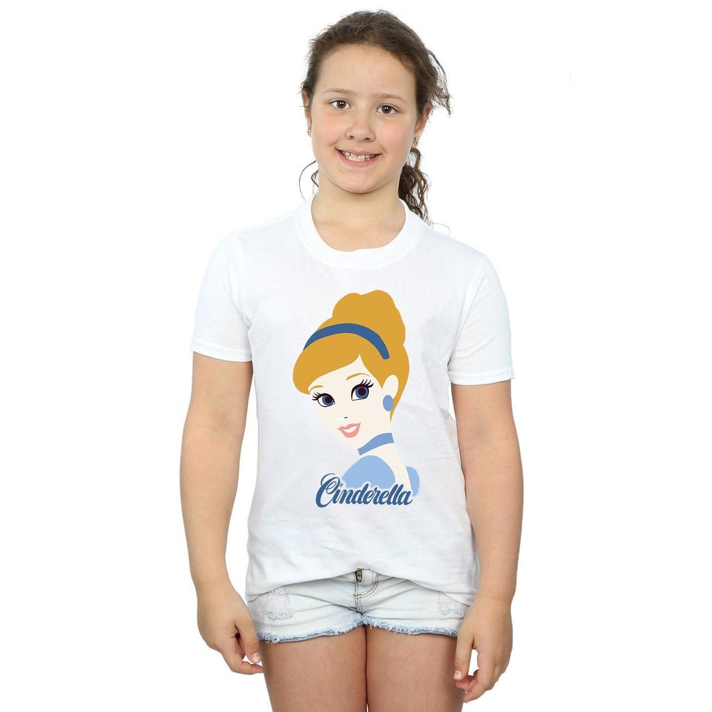 Cinderella Girls Silhouette Cotton T-Shirt