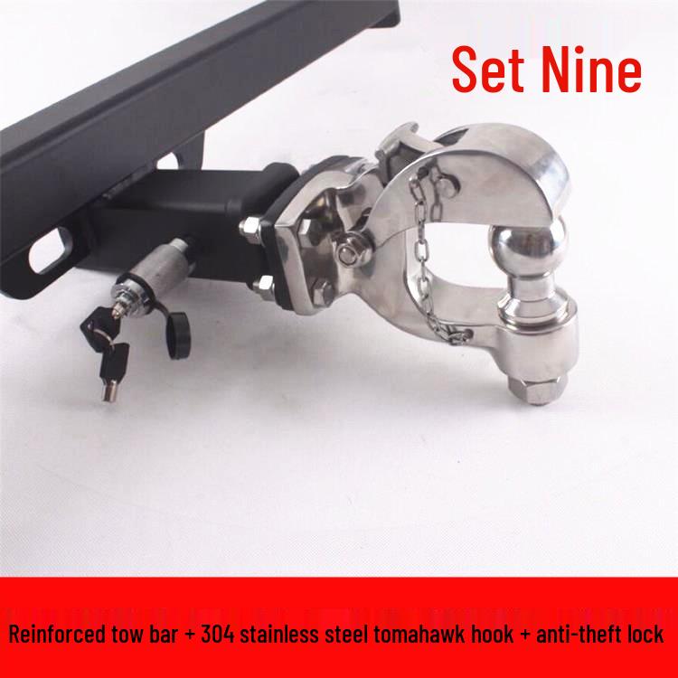 Toyota FJ Cruiser Modified Rear Trailer Hitch & Tow Hook Bracket