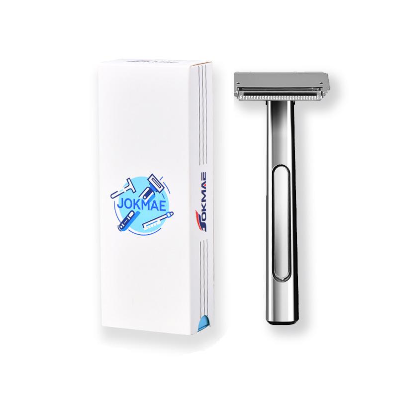 Double Layer Half Blade Manual Razor with Floating Head