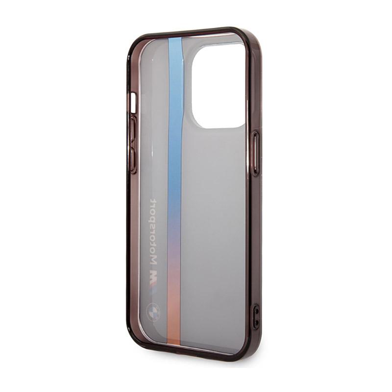 Bmw Tricolor Stripe - Etui Iphone 14 Pro (Czarny)