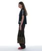 PARTIMENTO WOMEN Numbering Applique V-Neck Polo_Navy