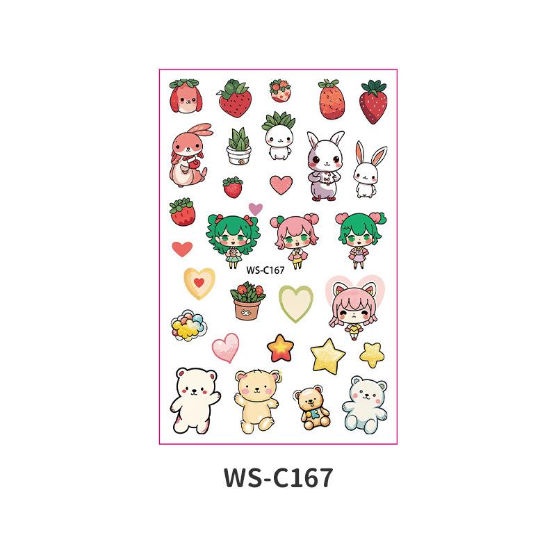 Cross Border Children's Cartoon Tattoo Stickers Space Dinosaur Boy Girl Cute Temporary Waterproof