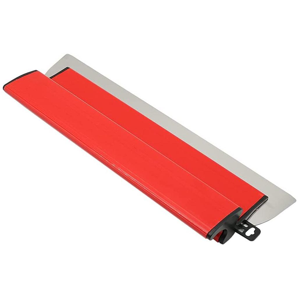 Spatola Lisciante per Stuccatura Cartongesso Professionale Design Ergonomico Acciaio Inossidabile Durevole 15,75"40cm Strumento di Finitura