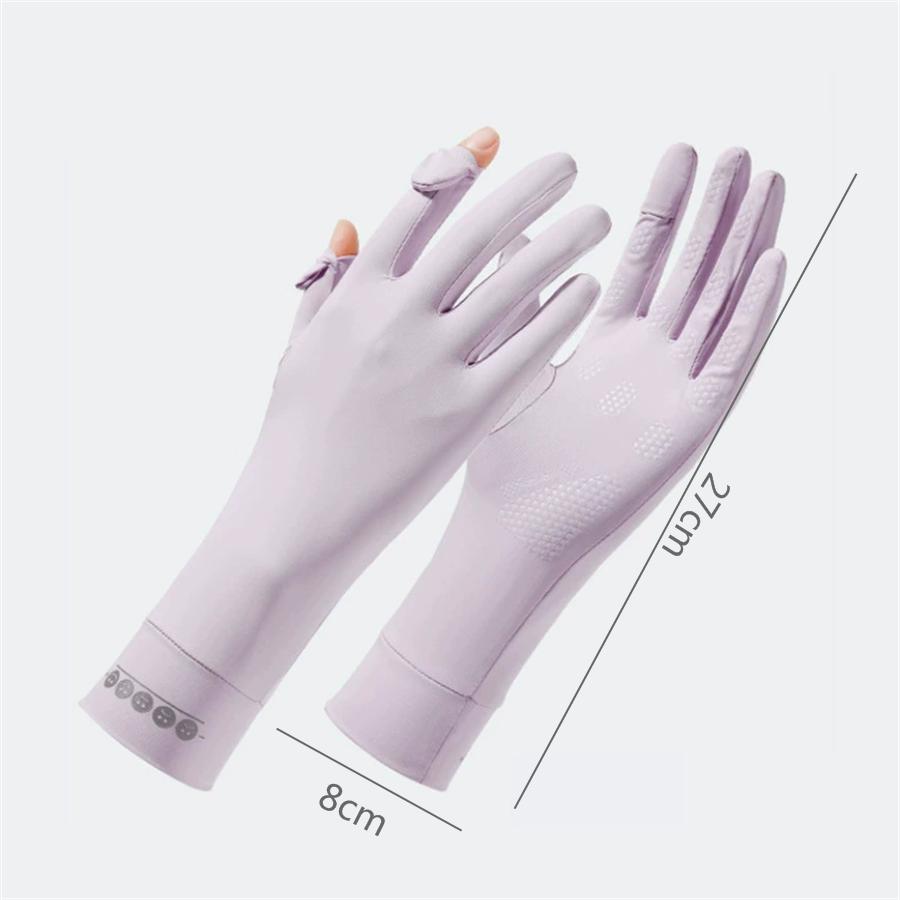Sun Protection Gloves, UV Protection Full Finger Gloves with Touchscreen Fingertips