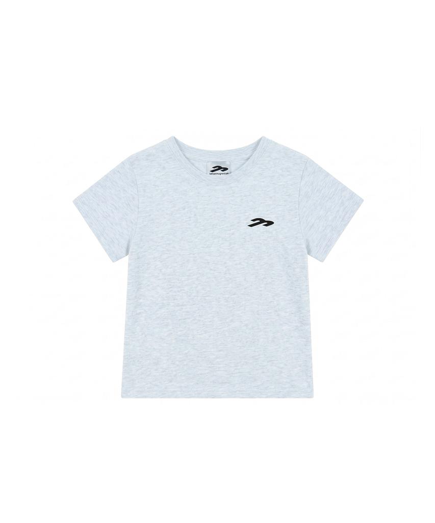 Tansanmageunesyum Pony Applique T-Shirt (Sky Blue)