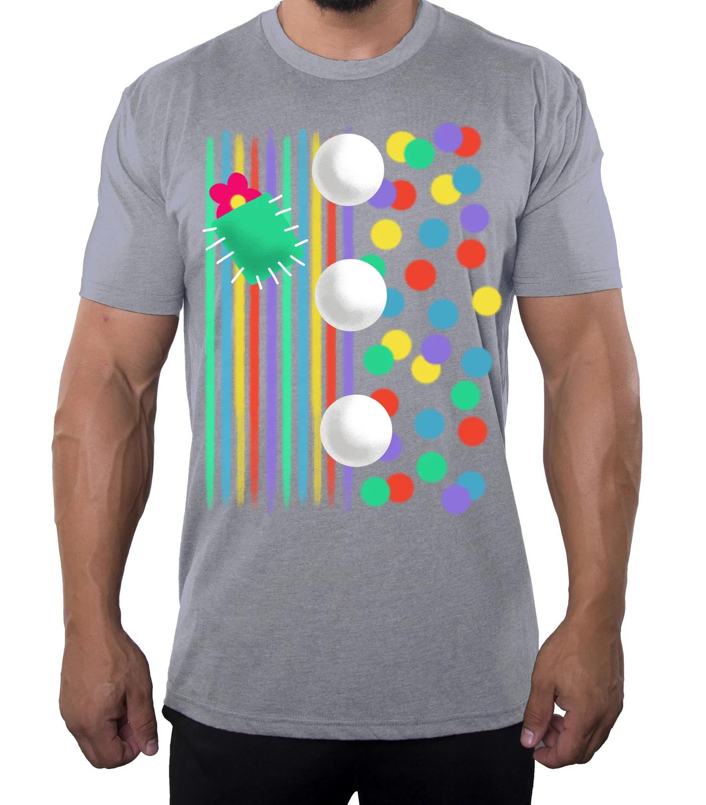 Clown Costume T-Shirt, Men s Graphic Tees, Funny Halloween Men s Shirts! S