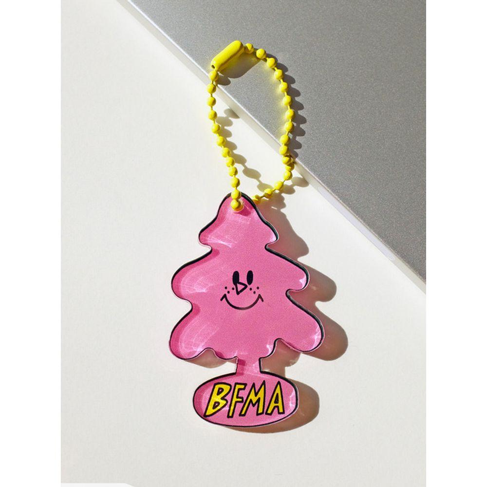 BALLOON FRIENDS MESSY ADVENTURE BFMA PinK TREE KEY RinG Pink Tree