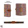 Portefeuille pour Femme | Portefeuille Passeport en Cuir Végan pour Femmes | Long Portefeuille Bifold pour Femmes Portefeuille, Cadeaux d'Anniversaire pour Femmes